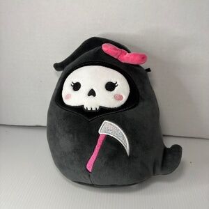 Squishmallows 2024 Halloween Squad 8" Jane the Grim Reaper Plush Doll Toy